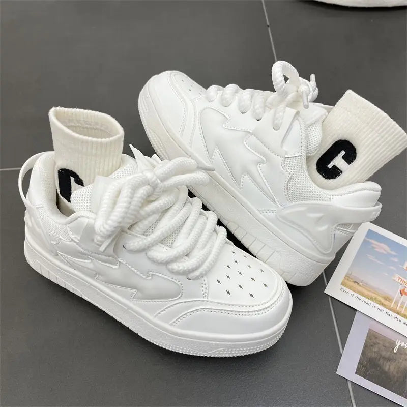 Retro Chic Contrast Sneakers for Women and Men ATHLEXES