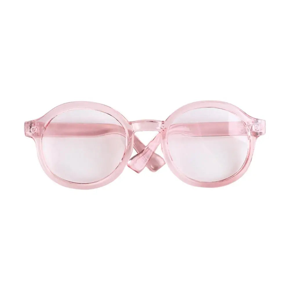 CandyColor Mini Doll Glasses - Transparent Chic Accessory ATHLEXES