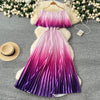 Gradient Luxe Off Shoulder Maxi Dress ATHLEXES