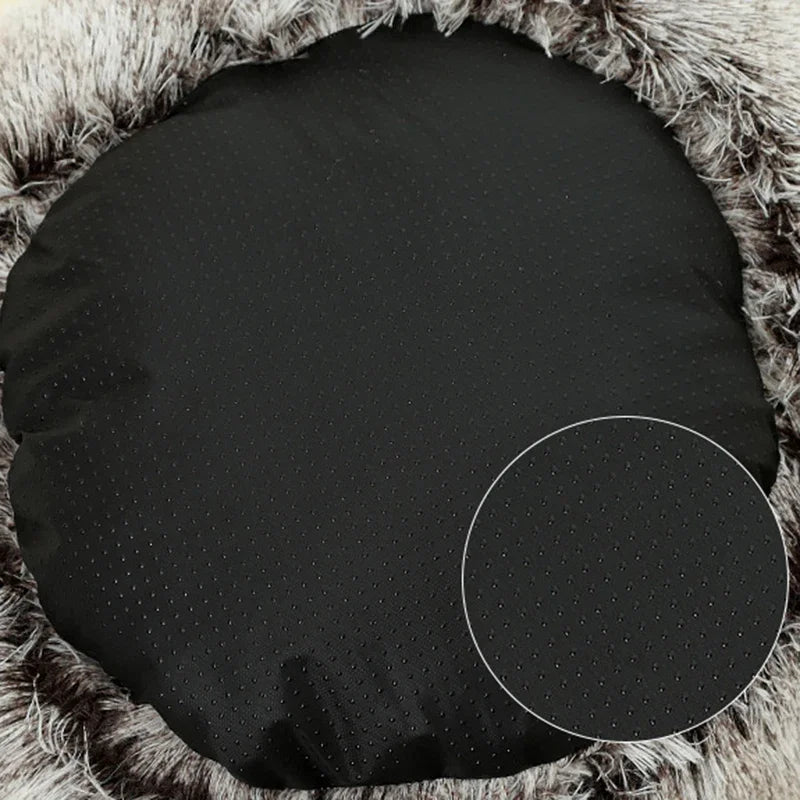 PurrNest Plush Cat Bed: Cozy 2-in-1 Winter Retreat ATHLEXES