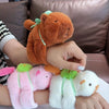Wagging Tail Capybara Plush Slap Bracelet ATHLEXES