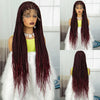Radiant 36-Inch Micro Braided Lace Front Wig ATHLEXES