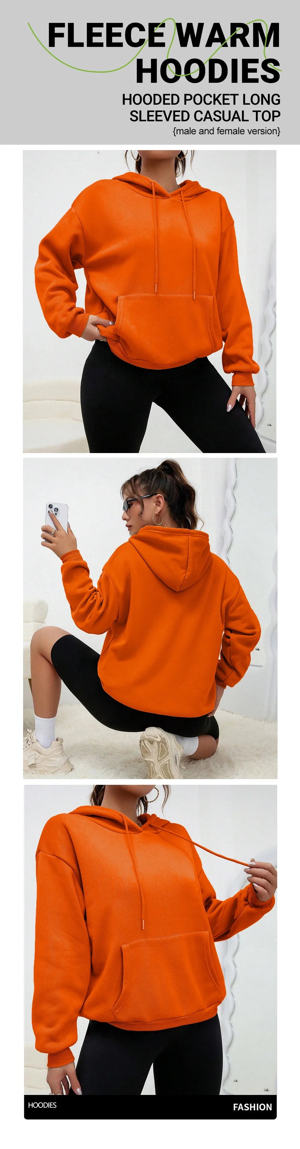 Chic Comfort Women's Pocket Hoodie ATHLEXES