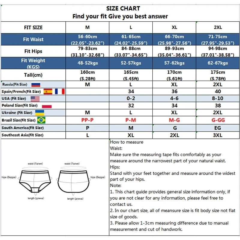 Cotton Comfort: 4PCS High Elastic Women's Briefs ATHLEXES