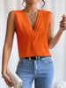Elegant V Neck Multi-Layered Women's Vest Top ATHLEXES