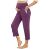 ComfortFit Maternity Yoga Capris with Pockets ATHLEXES