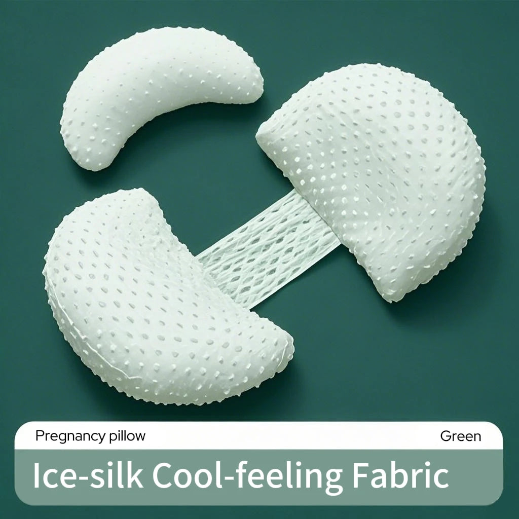 SilkComfort U-Shaped Pregnancy Pillow ATHLEXES