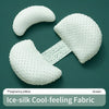 SilkComfort U-Shaped Pregnancy Pillow ATHLEXES
