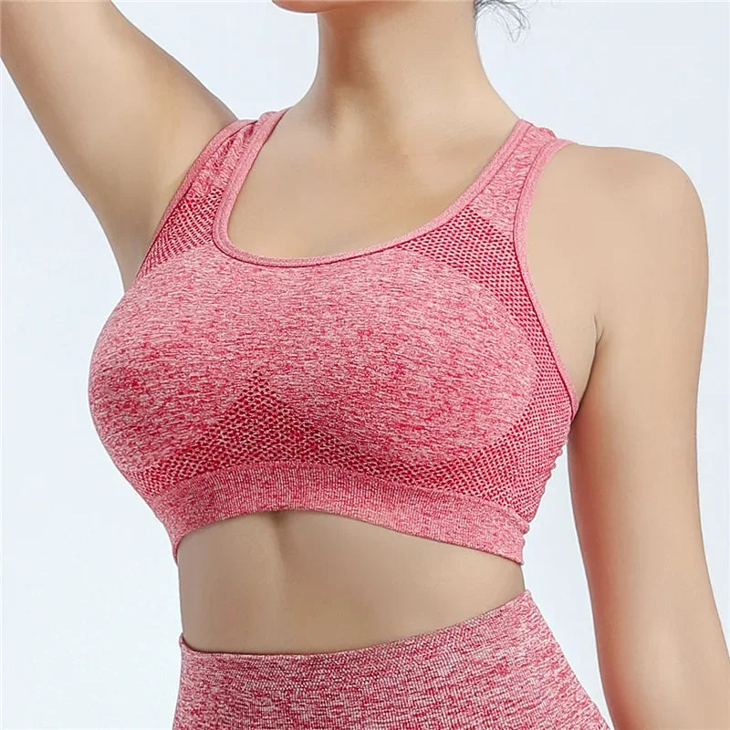 ElevateFit Women's Push Up Yoga Sports Bra ATHLEXES