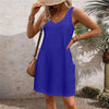Summer Breeze Plus Size Pocket T-Shirt Dress ATHLEXES