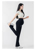 Chic Maternity Sharkskin Flare Yoga Leggings ATHLEXES
