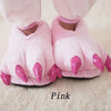 CozyPaws Plush Dinosaur Slippers for Home ATHLEXES