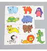 Cognitive Adventure: 32 Pcs Animal Matching Puzzle ATHLEXES