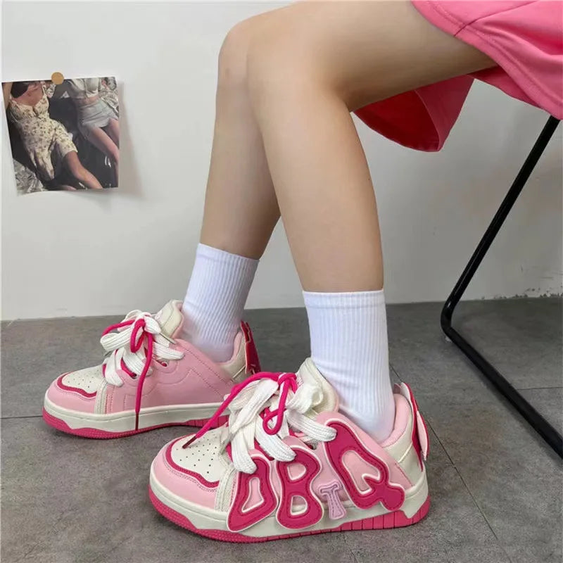 Kawaii Blossom Pink Women's Sneakers ATHLEXES