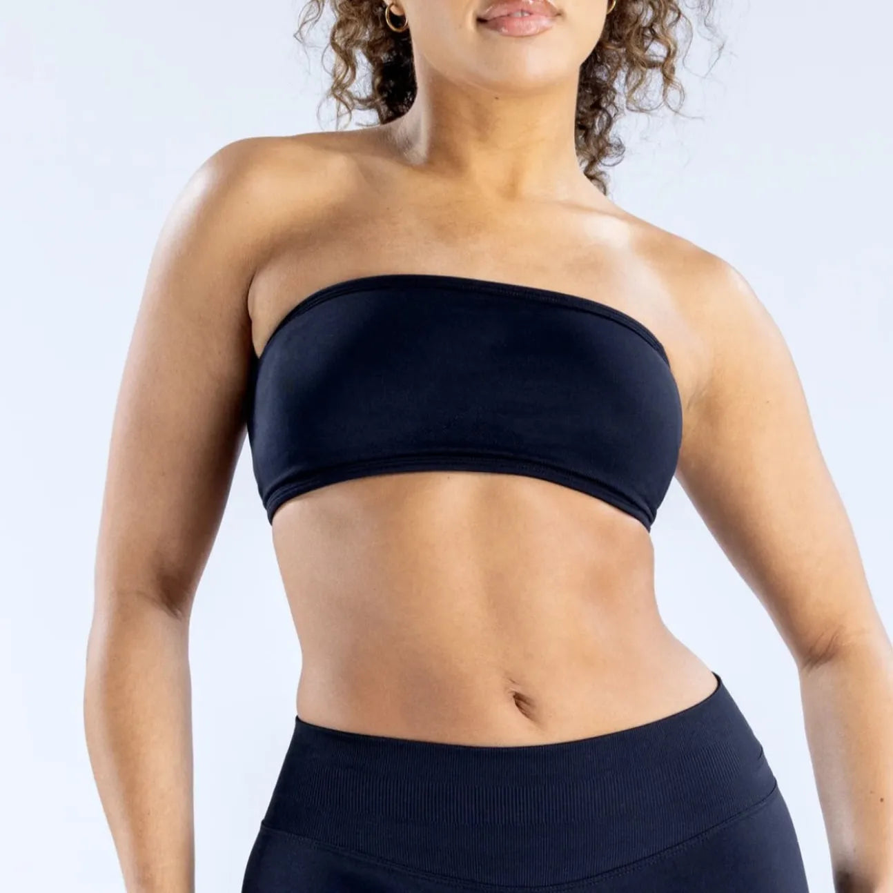 MatteFlex Backless Bandeau Sports Bra Top ATHLEXES