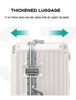 RSRDDY Durable USB Charging Luggage Set ATHLEXES