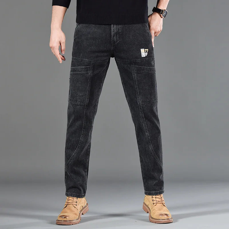 UrbanStyle Six-Pocket Straight Fit Jeans ATHLEXES