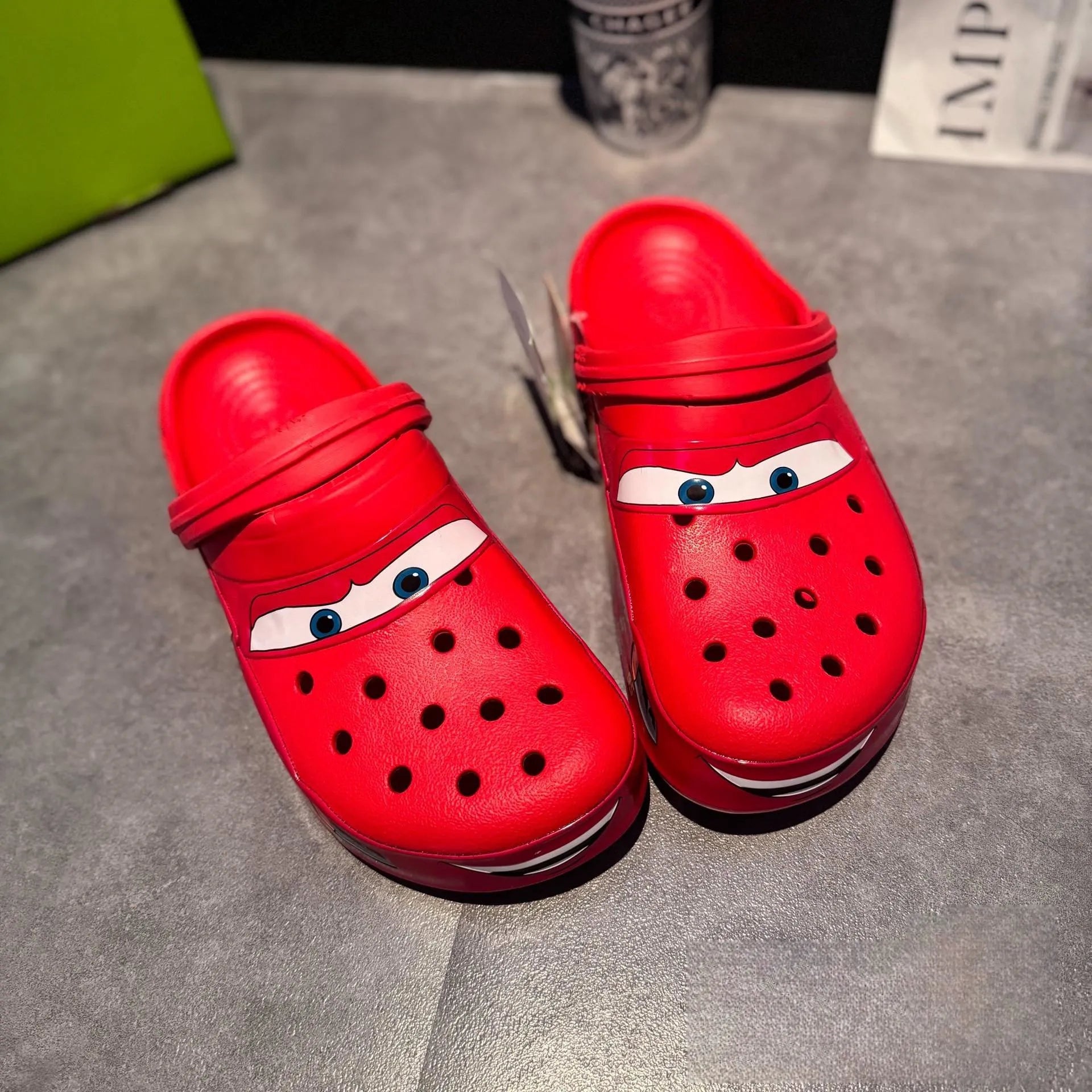Lightning McQueen Kids Waterproof Slippers ATHLEXES