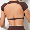 BreezeFit Backless Yoga Crop Top for Women ATHLEXES
