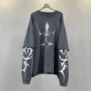 Stylish Printed Long Sleeved T-Shirt with Round Neck ATHLEXES