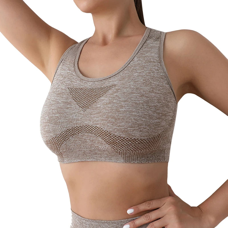 Seamless Quick-Dry Yoga Sports Bra for Women ATHLEXES
