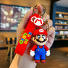 Super Mario Adventure Keychain Set: PVC Collectibles ATHLEXES