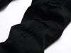 Urban Edge Black Ripped Skinny Biker Jeans ATHLEXES