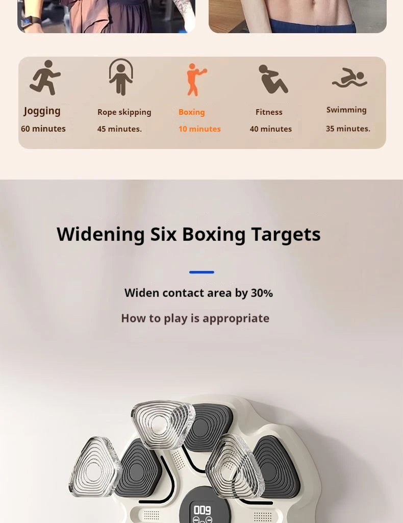 SmartBox Bluetooth Music Boxing Trainer ATHLEXES