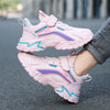 Chic Pink Girls Leather Sport Sneakers ATHLEXES