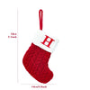 Festive Knitted Christmas Letter Stockings 2024 ATHLEXES