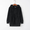 Chic Monochrome Hooded Sweater for Women ATHLEXES
