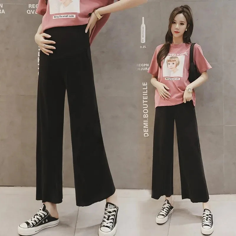 Summer Breeze Maternity Wide Leg Pants ATHLEXES