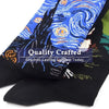 Van Gogh Inspired Retro Art Socks for Men ATHLEXES