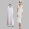SilkFeel Plus Size Full Slip Dress ATHLEXES