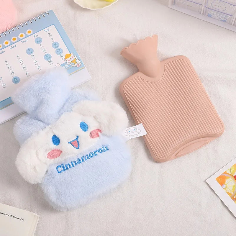 Kawaii Sanrio Plush Heating Water Bottle Gift ATHLEXES