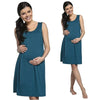 Elegant Maternity Nursing Gown for Comfortable Care ATHLEXES