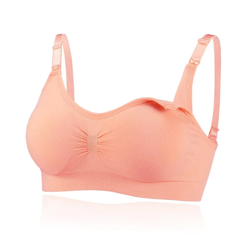 ComfortCotton Traceless Breastfeeding Bra for Moms ATHLEXES