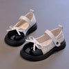 Chic Bowknot Leather Mary Jane Shoes for Girls ATHLEXES