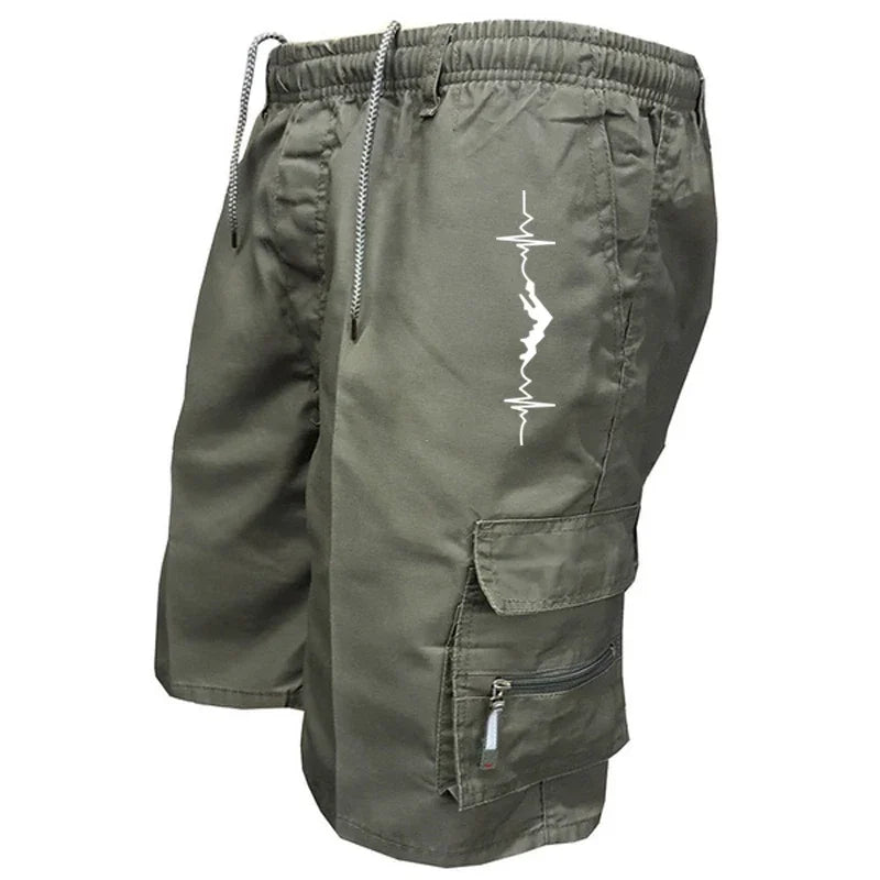Summer New Five-Point Cargo Shorts for Men ATHLEXES