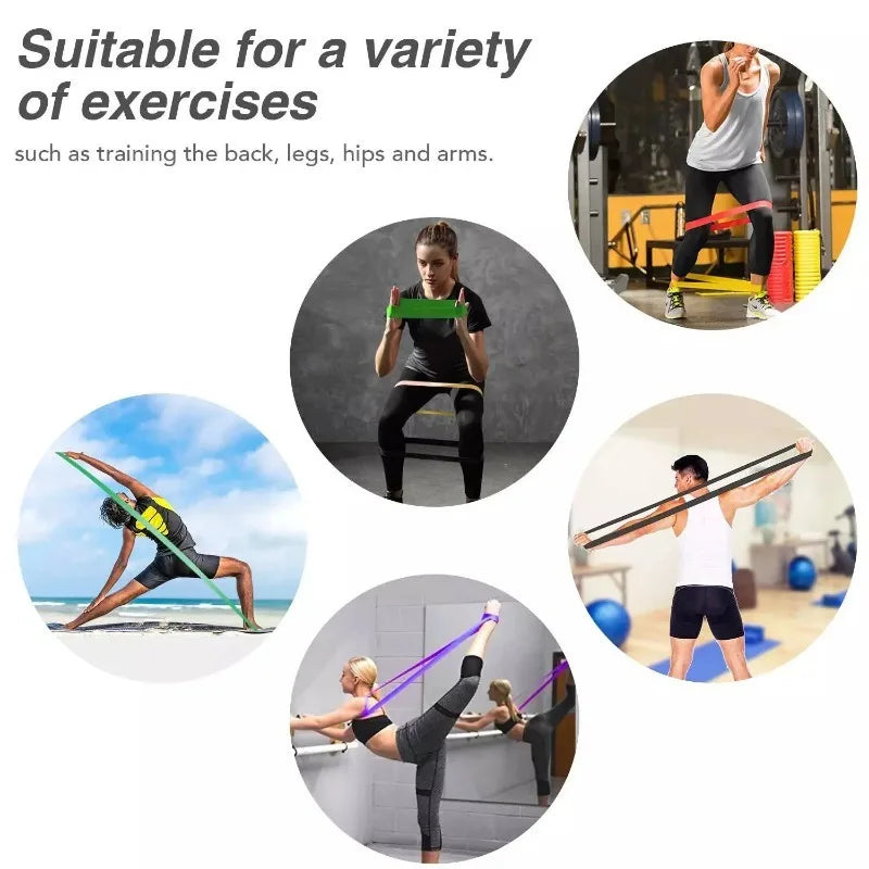 Agility Pro 5-120lbs Resistance Band Set ATHLEXES