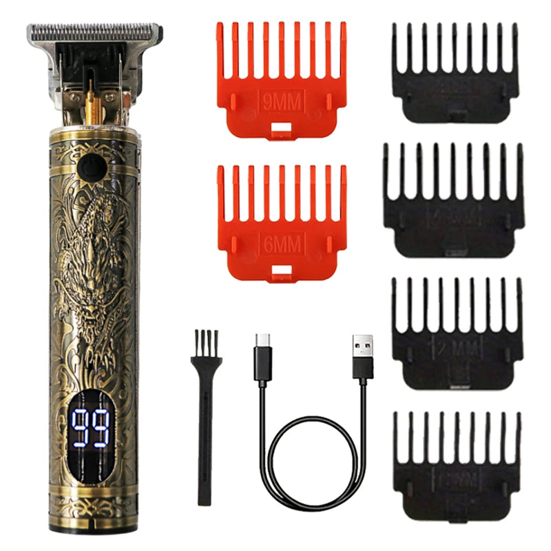 T9 Pro Hair Clipper - Three-Speed Precision Trimmer ATHLEXES