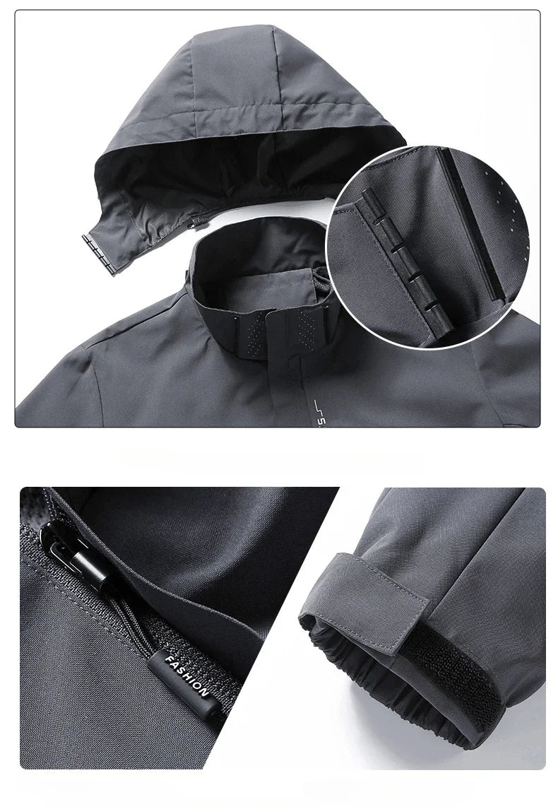 AeroShield Men's Waterproof Jacket ATHLEXES