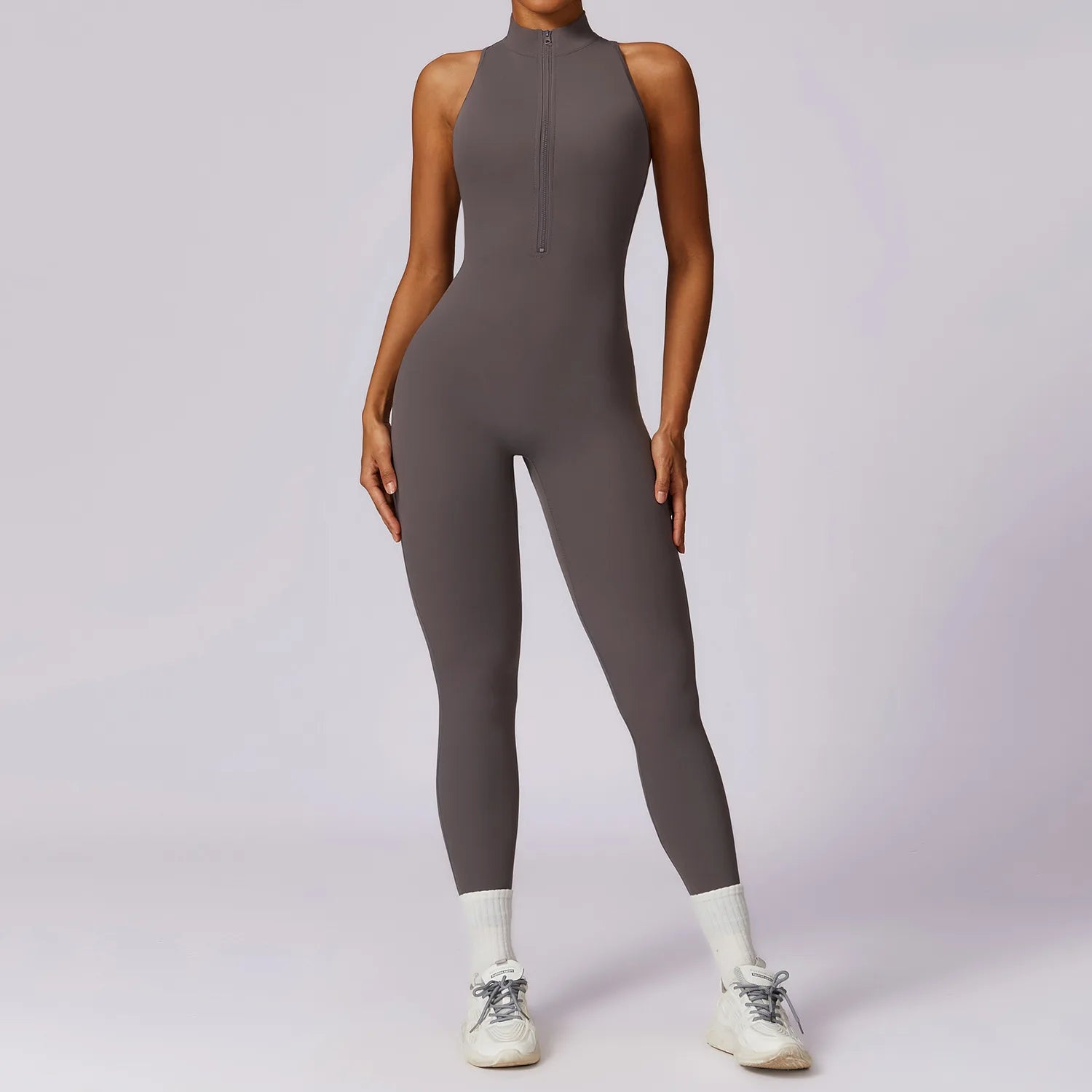 V-Back One-Piece Sports Jumpsuit ATHLEXES