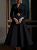 Chic Pleated Midi Dress for Elegant Occasions ATHLEXES