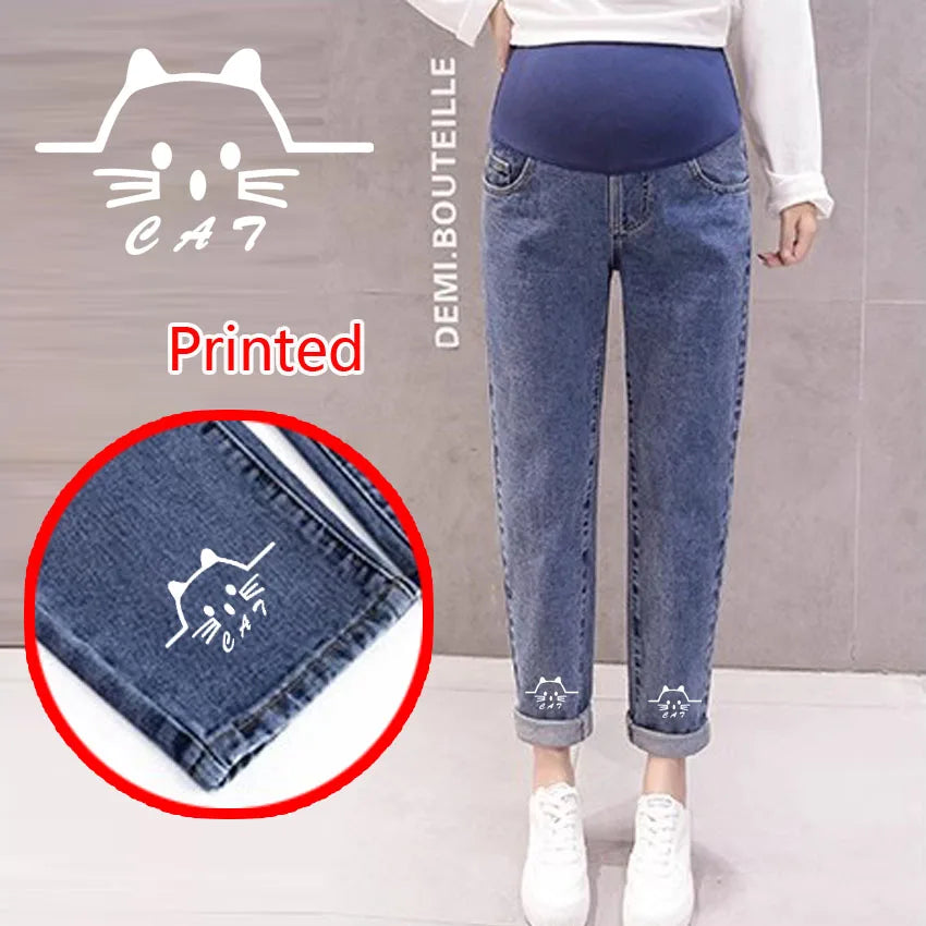 Maternity Chic High Waist Boyfriend Jeans ATHLEXES