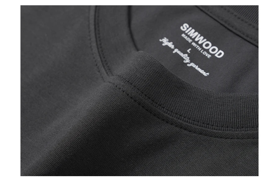 SIMWOOD 2024 Summer Cool Dry Sorona Fabric Men's Workout Tee ATHLEXES