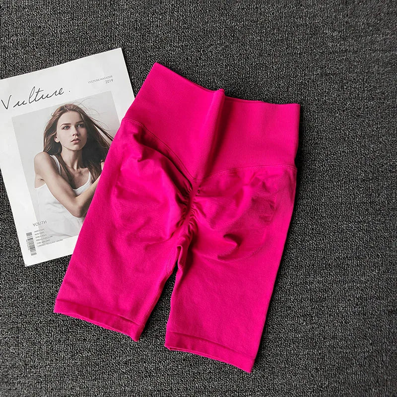 Seamless High Waist Yoga Shorts for Women ATHLEXES