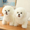 Adorable Plush Bichon Frise Dog Doll Toy ATHLEXES