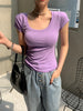 AOSSVIAO 100% Cotton Womenâ??s Slim Fit Tees ATHLEXES