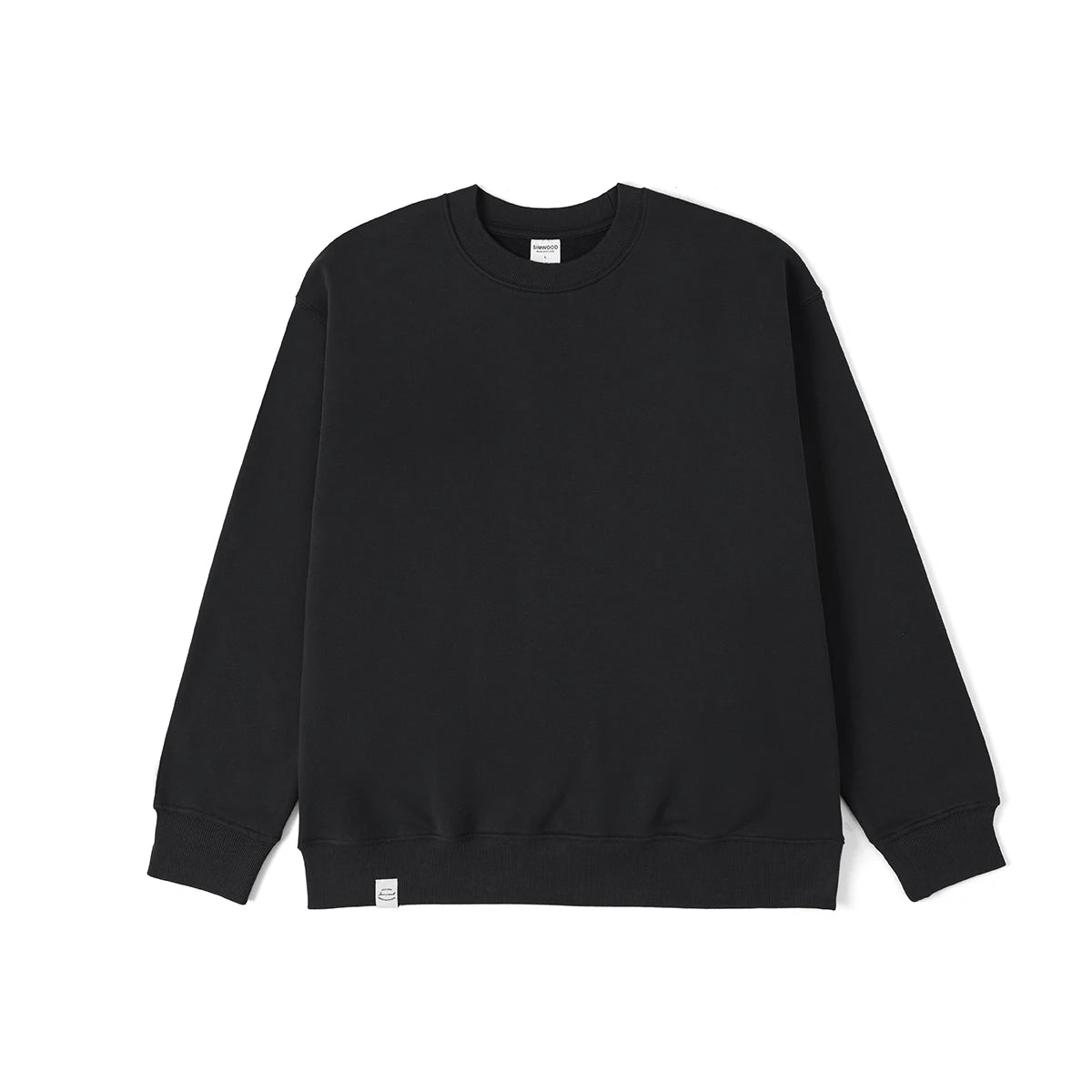 SIMWOOD Oversized Minimalist Menâ??s Sweatshirt SI980547 ATHLEXES